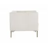 Westin Armchair - Vintage Vanilla Leather - Side Angle - Westin Armchair - Vintage Vanilla Leather - Side Angle