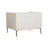 Westin Armchair - Vintage Vanilla Leather - Back Angle - Westin Armchair - Vintage Vanilla Leather - Back Angle