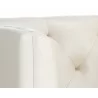 Westin Armchair - Vintage Vanilla Leather - Sofa Arm Close-Up - Westin Armchair - Vintage Vanilla Leather - Sofa Arm Close-Up