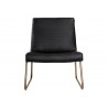 Anton Lounge Chair - Vintage Black - Front