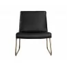 Anton Lounge Chair - Vintage Black - Front - Anton Lounge Chair - Vintage Black - Front