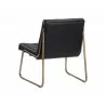 Anton Lounge Chair - Vintage Black - Back Angle - Anton Lounge Chair - Vintage Black - Back Angle
