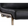 Anton Lounge Chair - Vintage Black - Seat Close-up