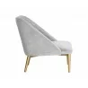 Riley Lounge Chair - Polo Club Stone - Side Angle - Riley Lounge Chair - Polo Club Stone - Side Angle