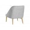 Riley Lounge Chair - Polo Club Stone - Back Angle