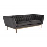 Petal Sofa - Piccolo Pebble - Angled View