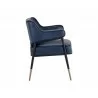 Derome Dining Armchair - Bravo Admiral - Side Angle - Derome Dining Armchair - Bravo Admiral - Side Angle