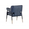 Derome Dining Armchair - Bravo Admiral - Back Angle