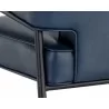 Derome Dining Armchair - Bravo Admiral - Arm Close-up - Derome Dining Armchair - Bravo Admiral - Arm Close-up