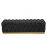 Babette Bench - Abbington Black - Front