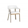 Dixie Dining Armchair - Dillon Snow - Angled View