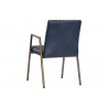 Homer Dining Armchair - Bravo Admiral - Back Angle