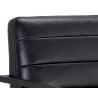 Spyros Dining Armchair - Coal Black - Seat Back Close-up