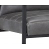 Spyros Dining Armchair - Overcast Grey - Seat Close-up
