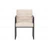 Spyros Dining Armchair - Bravo Cream - Front View