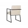 Spyros Dining Armchair - Bravo Cream - Back Angle - Spyros Dining Armchair - Bravo Cream - Back Angle
