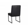 Spyros Dining Chair - Coal Black - Back Angle - Spyros Dining Chair - Coal Black - Back Angle
