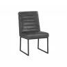 Spyros Dining Chair - Overcast Grey - Angled View - Spyros Dining Chair - Overcast Grey - Angled View