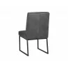 Spyros Dining Chair - Overcast Grey - Back Angle - Spyros Dining Chair - Overcast Grey - Back Angle