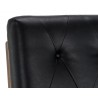 Virelles Dining Chair - Bravo Black - Seat Back Close-Up