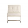 Virelles Lounge Chair - Bravo Cream - Front