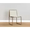 Blair Dining Chair - Antique Brass - Castillo Cream - Lifestyle - Blair Dining Chair - Antique Brass - Castillo Cream - Lifestyle