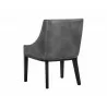 Sunpan Aurora Dining Chair - Polo Club Stone / Overcast Grey - Back Angle - Sunpan Aurora Dining Chair - Polo Club Stone / Overcast Grey - Back Angle