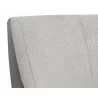 Sunpan Aurora Dining Chair - Polo Club Stone / Overcast Grey - Seat Back Close-Up - Sunpan Aurora Dining Chair - Polo Club Stone / Overcast Grey - Seat Back Close-Up