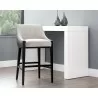 SUNPAN Aurora Barstool - Polo Club Stone / Overcast Grey, Lifestyle - SUNPAN Aurora Barstool - Polo Club Stone / Overcast Grey, Lifestyle