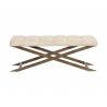 Kammi Bench - Bravo Cream - Front