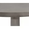 Sunpan Adonis End Table - Edge Closeup Angle - Sunpan Adonis End Table - Edge Closeup Angle