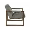 Sunpan Monde Armchair - Antonio Charcoal - Side Angle - Sunpan Monde Armchair - Antonio Charcoal - Side Angle