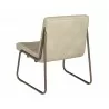 Anton Lounge Chair - Bravo Cream - Back Angle - Anton Lounge Chair - Bravo Cream - Back Angle