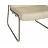 Anton Lounge Chair - Bravo Cream - Leg Close--Up - Anton Lounge Chair - Bravo Cream - Leg Close--Up