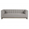 Sunpan Parker Sofa - Zenith Soft Grey - Front