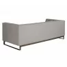 Sunpan Parker Sofa - Zenith Soft Grey - Back Angle - Sunpan Parker Sofa - Zenith Soft Grey - Back Angle