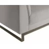 Sunpan Parker Sofa - Zenith Soft Grey - Leg Close-Up - Sunpan Parker Sofa - Zenith Soft Grey - Leg Close-Up
