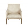 Wolfe Lounge Chair - Bravo Cream - Front View