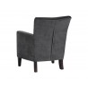 Aston Lounge Chair - Polo Club Kohl Grey / Overcast Grey - Back Angle