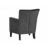 Aston Lounge Chair - Polo Club Kohl Grey / Overcast Grey - Back Angle - Aston Lounge Chair - Polo Club Kohl Grey / Overcast Grey - Back Angle