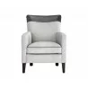 Aston Lounge Chair - Polo Club Stone - Front - Aston Lounge Chair - Polo Club Stone - Front