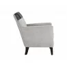 Aston Lounge Chair - Polo Club Stone - Side Angle - Aston Lounge Chair - Polo Club Stone - Side Angle
