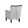 Aston Lounge Chair - Polo Club Stone - Back Angle