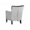Aston Lounge Chair - Polo Club Stone - Back Angle - Aston Lounge Chair - Polo Club Stone - Back Angle