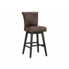 SUNPAN Hamlet Swivel Barstool - Havana Dark Brown,Frontview - SUNPAN Hamlet Swivel Barstool - Havana Dark Brown,Frontview