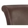 SUNPAN Hamlet Swivel Barstool - Havana Dark Brown, Closeup View 2 - SUNPAN Hamlet Swivel Barstool - Havana Dark Brown, Closeup View 2