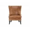 Royalton Lounge Chair - Tobacco Tan - Front - Royalton Lounge Chair - Tobacco Tan - Front