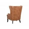 Royalton Lounge Chair - Tobacco Tan - Back Angle - Royalton Lounge Chair - Tobacco Tan - Back Angle