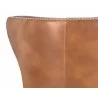 Royalton Lounge Chair - Tobacco Tan - Back Angle Close-up - Royalton Lounge Chair - Tobacco Tan - Back Angle Close-up