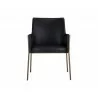 Bernadette Dining Armchair - Bravo Black - Front - Bernadette Dining Armchair - Bravo Black - Front